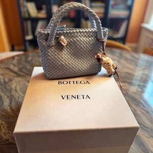 2025 Bottega Veneta Mini Tosca - Ice Color